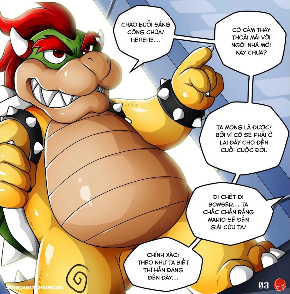 HentaiVN.net - Ảnh 5 - Princess Peach - Help Me Mario - Phần 1