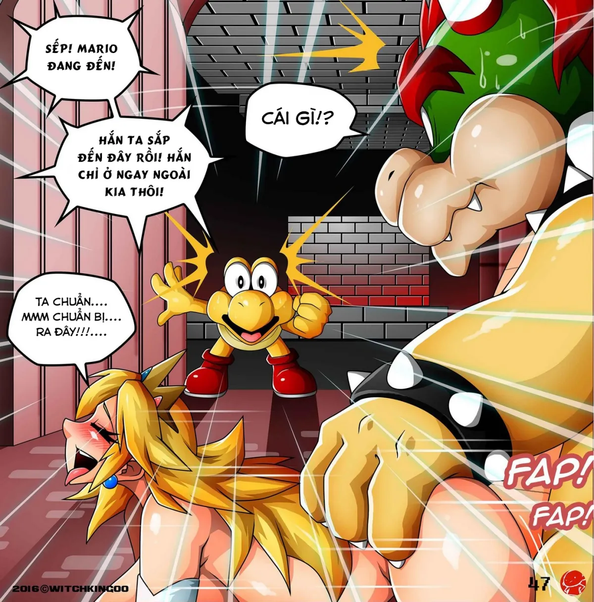 HentaiVN.net - Ảnh 50 - Princess Peach - Help Me Mario - Phần 1