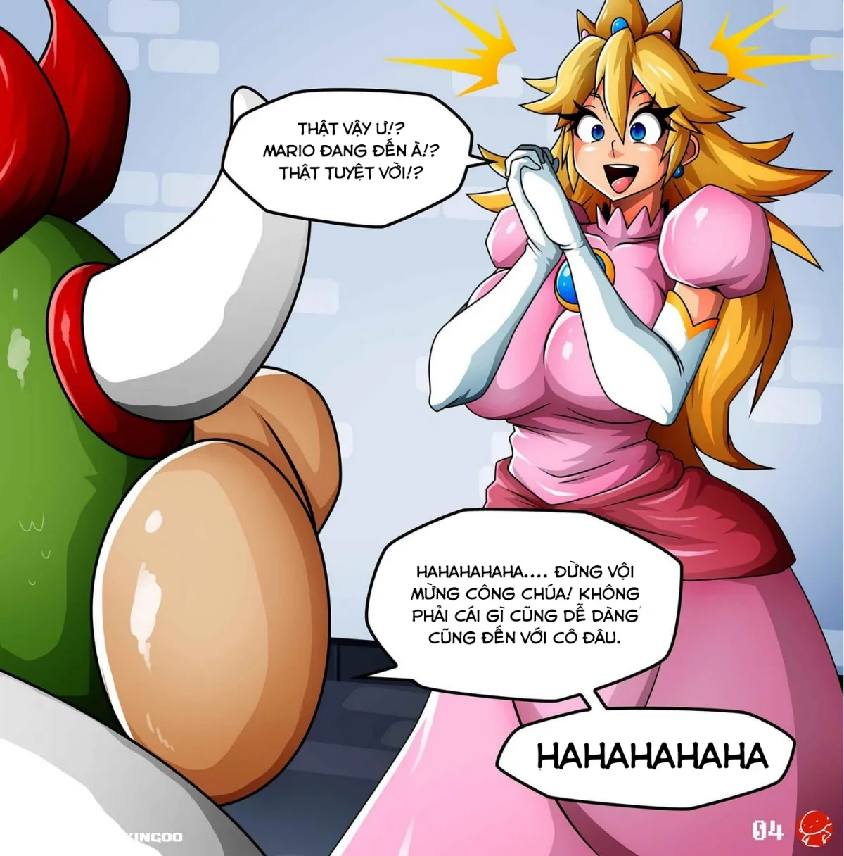 HentaiVN.net - Ảnh 6 - Princess Peach - Help Me Mario - Phần 1