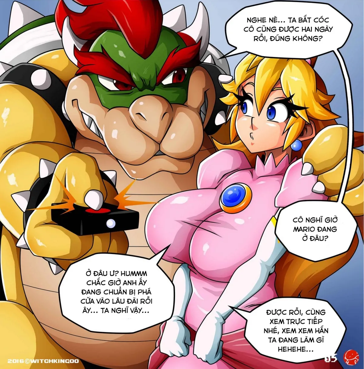 HentaiVN.net - Ảnh 7 - Princess Peach - Help Me Mario - Phần 1
