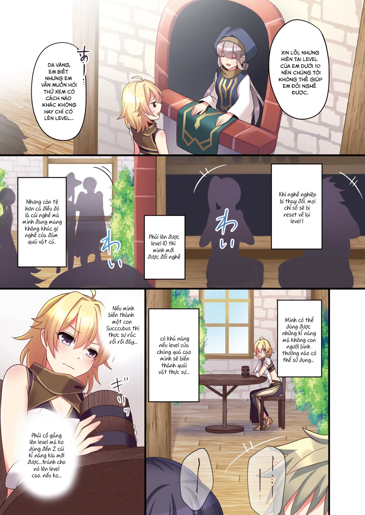 HentaiVN.net - Ảnh 14 - Sakyubasu ♀ ni Kyousei Tenshoku Saserareta Ore ♂ [I (♂) Was Forcibly Changed Into A Succubus] - Oneshot