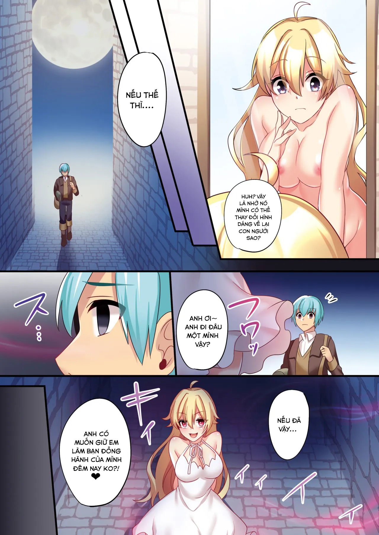 HentaiVN.net - Ảnh 35 - Sakyubasu ♀ ni Kyousei Tenshoku Saserareta Ore ♂ [I (♂) Was Forcibly Changed Into A Succubus] - Oneshot