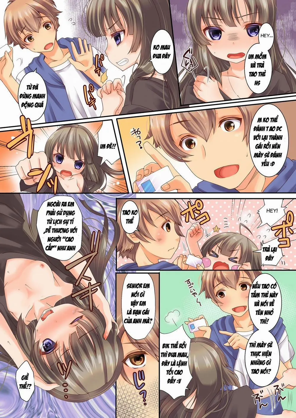 HentaiVN.net - Ảnh 8 - Thẻ hoán đổi giới tính - Oneshot