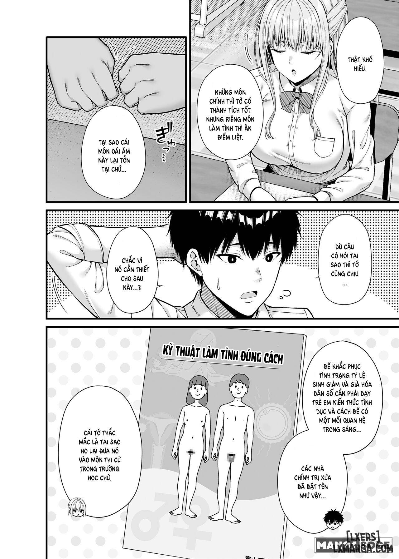 HentaiVN.net - Ảnh 3 - A girl with zero sex techniques - Oneshot