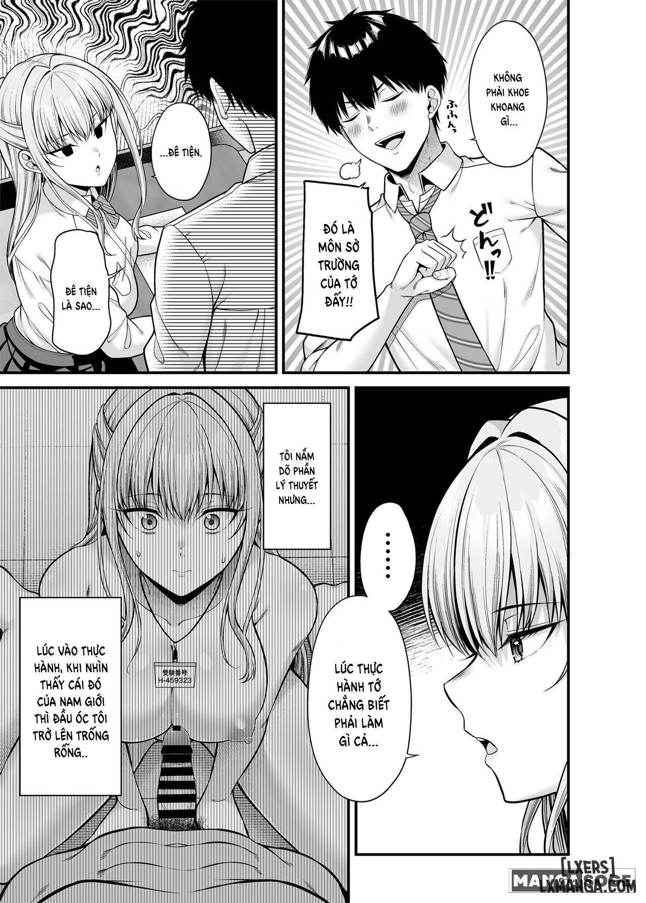HentaiVN.net - Ảnh 4 - A girl with zero sex techniques - Oneshot