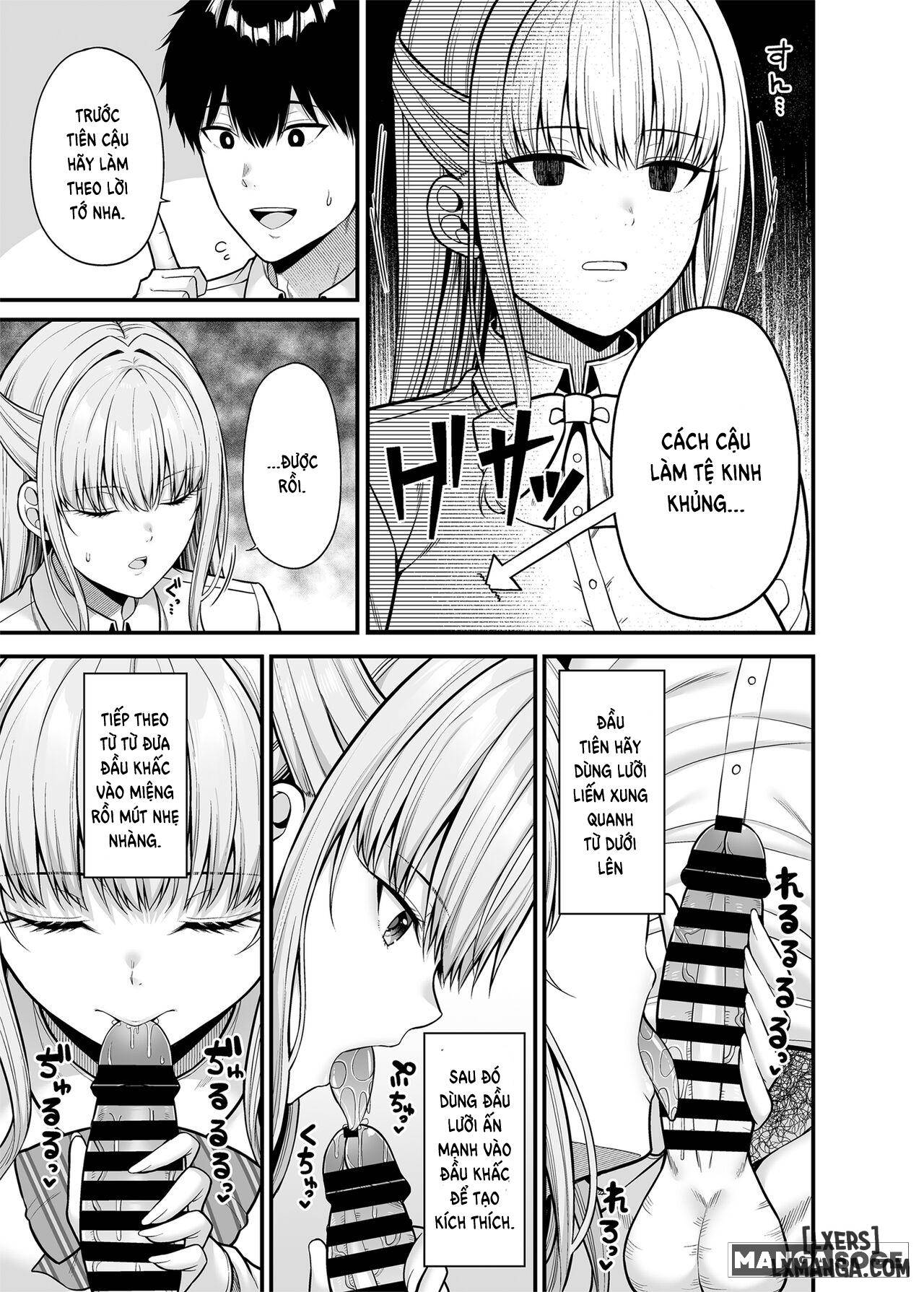 HentaiVN.net - Ảnh 8 - A girl with zero sex techniques - Oneshot