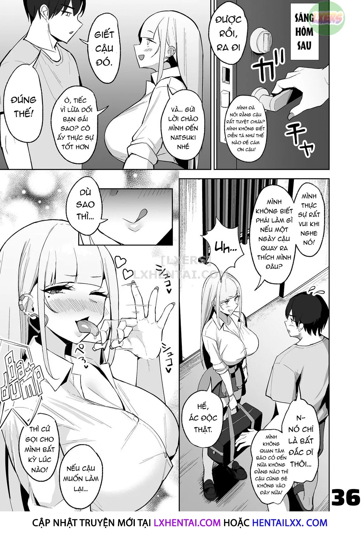 HentaiVN.net - Ảnh 36 - Waiting Out The Rain Balls Deep In A Sexy High School Gyaru [Ecchi Na Gal JK To Amayadori Tsuide Ni Uwaki Koubi Shichau Yatsu.] - Oneshot