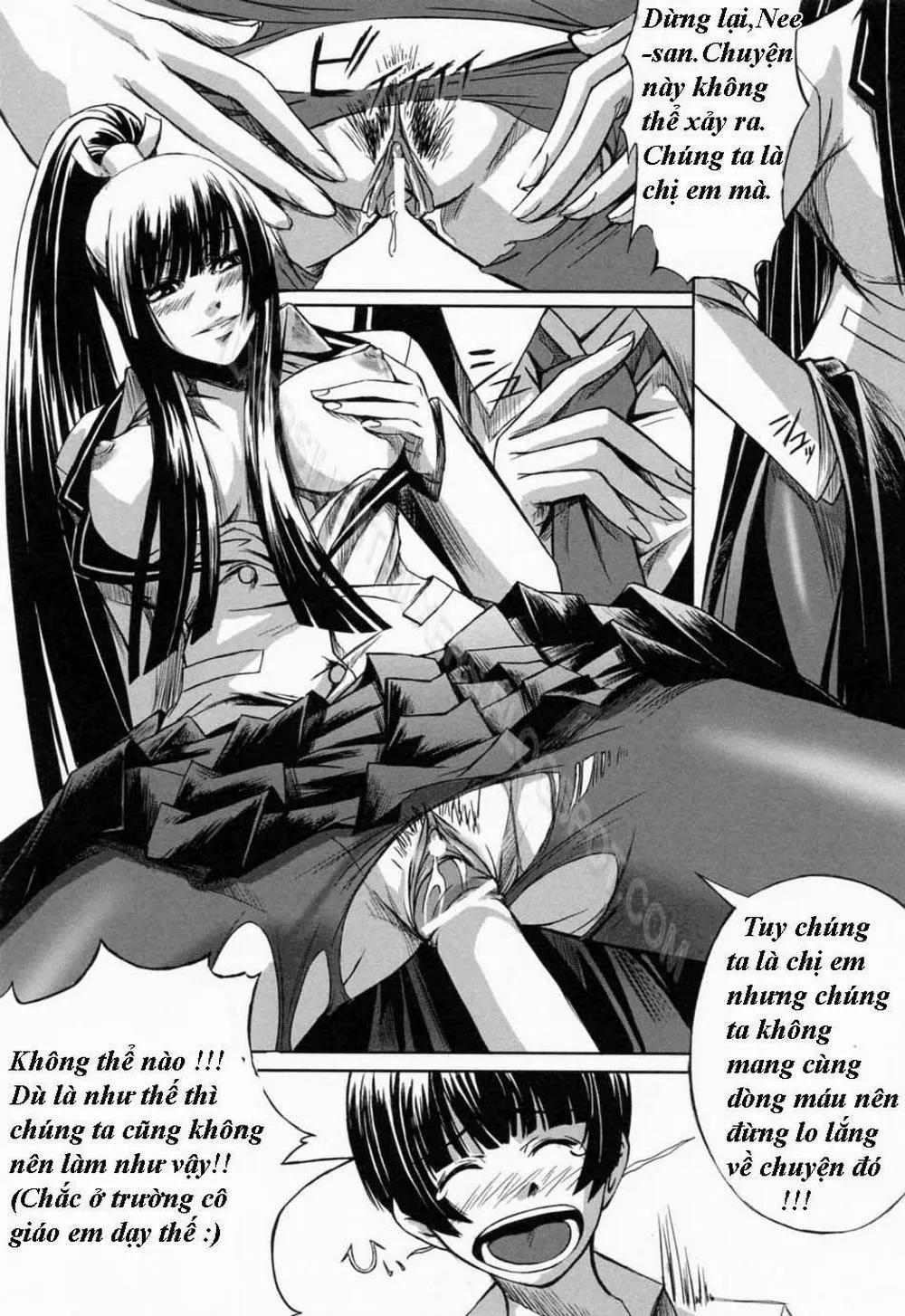 HentaiVN.net - Ảnh 18 - Double Helix of Her and the Older Sister - Chương 1