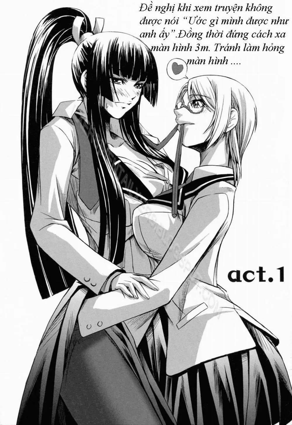 HentaiVN.net - Ảnh 7 - Double Helix of Her and the Older Sister - Chương 1