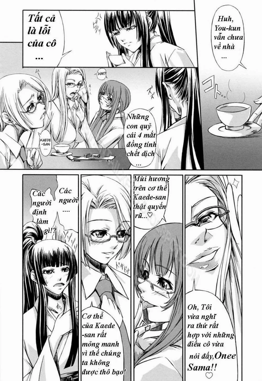 HentaiVN.net - Ảnh 19 - Double Helix of Her and the Older Sister - Chương 4