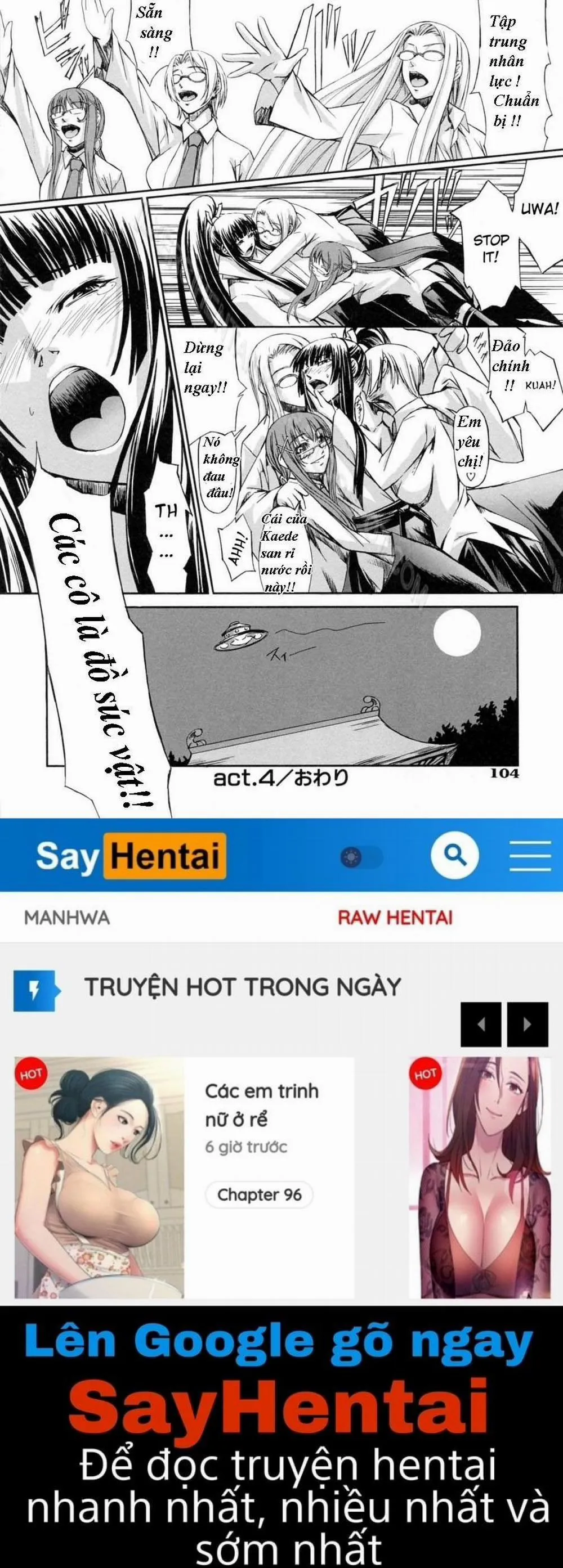 HentaiVN.net - Ảnh 20 - Double Helix of Her and the Older Sister - Chương 4