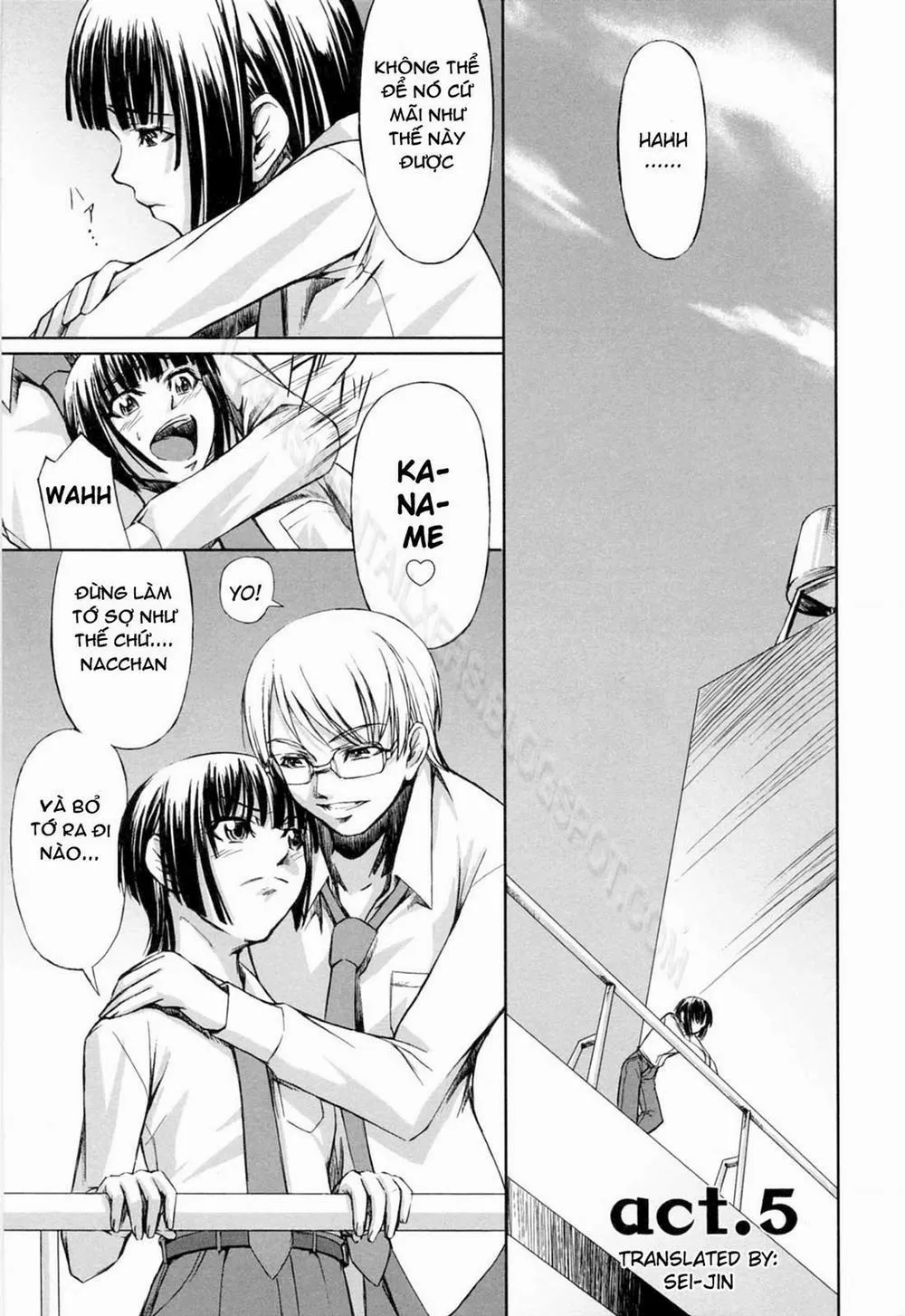 HentaiVN.net - Ảnh 5 - Double Helix of Her and the Older Sister - Chương 5
