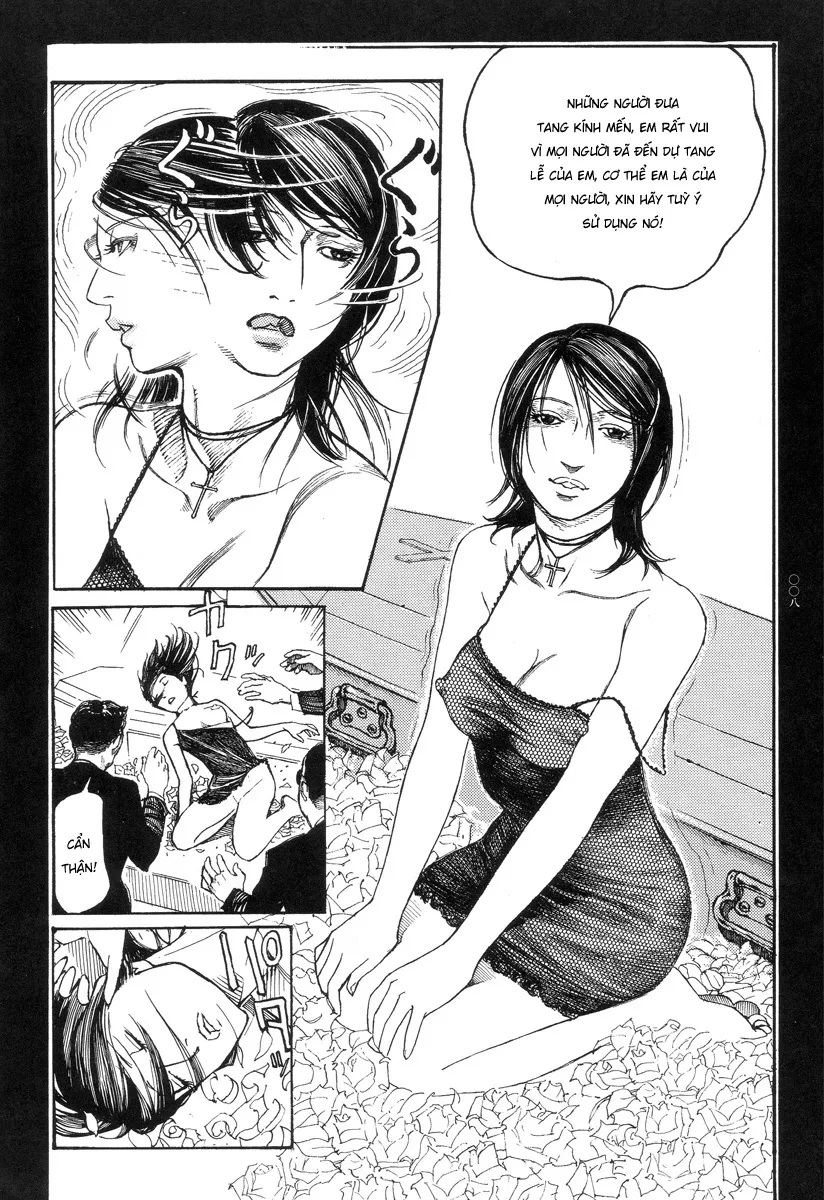 HentaiVN.net - Ảnh 10 - Ban chuyên án dị thường Maru PSI [Ryouki Keiji MARUSAI; 猟奇刑事マルサイ] - Chap 1: Tang lễ sống