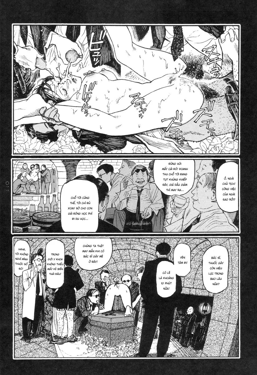 HentaiVN.net - Ảnh 13 - Ban chuyên án dị thường Maru PSI [Ryouki Keiji MARUSAI; 猟奇刑事マルサイ] - Chap 1: Tang lễ sống
