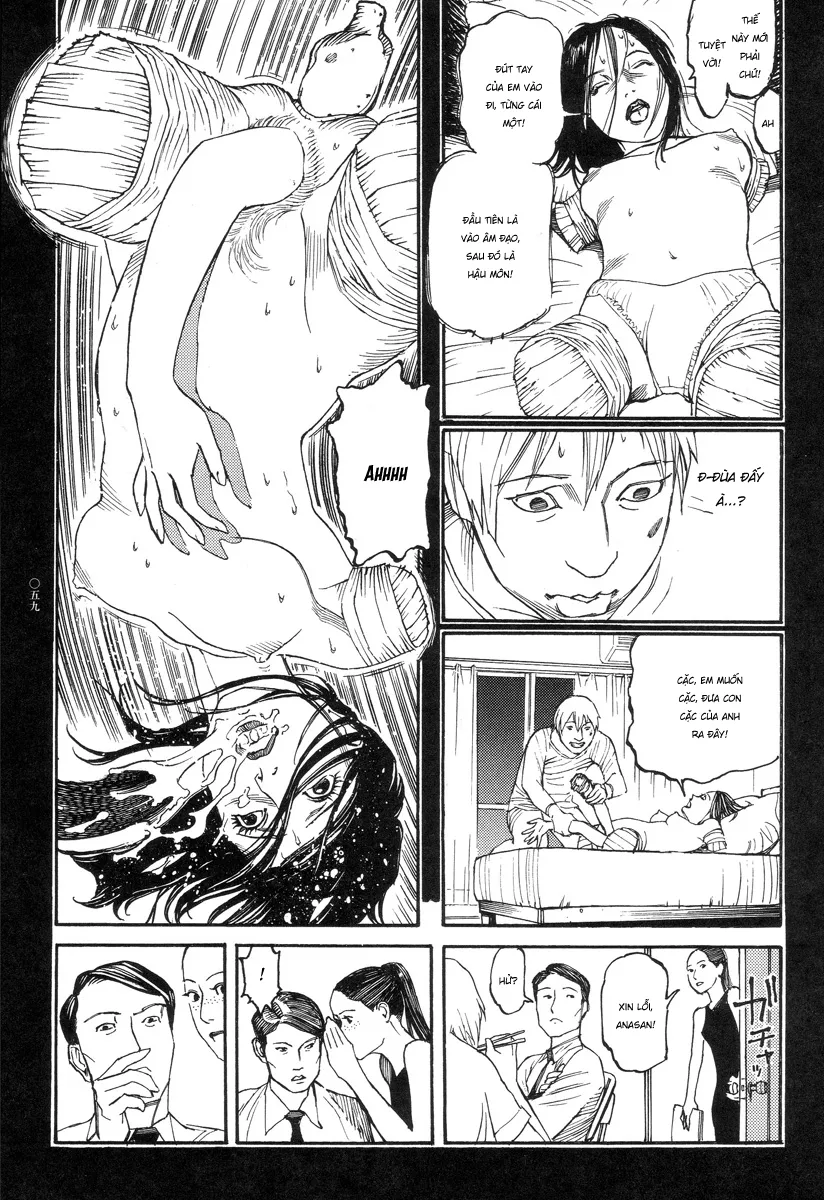 HentaiVN.net - Ảnh 17 - Ban chuyên án dị thường Maru PSI [Ryouki Keiji MARUSAI; 猟奇刑事マルサイ] - Chap 3: Bác sĩ Điên loạn