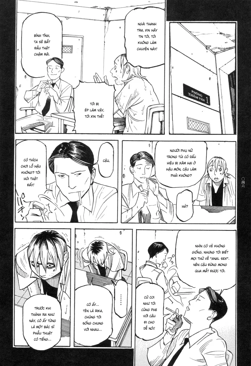HentaiVN.net - Ảnh 4 - Ban chuyên án dị thường Maru PSI [Ryouki Keiji MARUSAI; 猟奇刑事マルサイ] - Chap 3: Bác sĩ Điên loạn