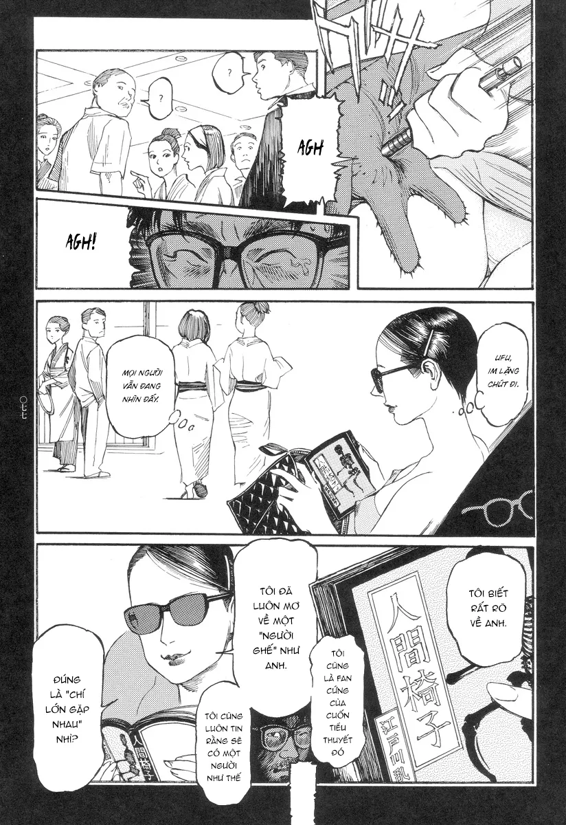 HentaiVN.net - Ảnh 13 - Ban chuyên án dị thường Maru PSI [Ryouki Keiji MARUSAI; 猟奇刑事マルサイ] - Chap 4: Người - Ghế