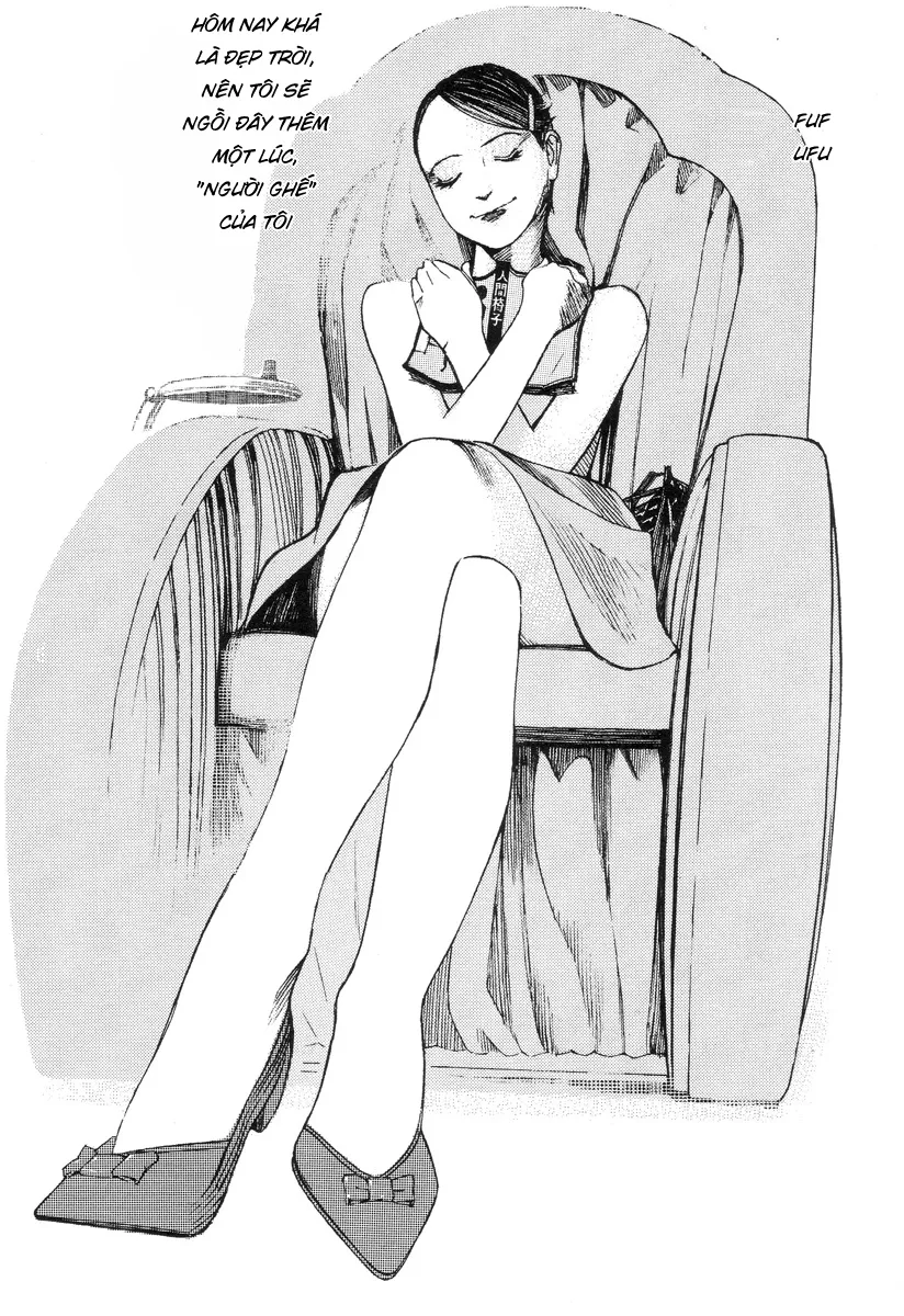 HentaiVN.net - Ảnh 15 - Ban chuyên án dị thường Maru PSI [Ryouki Keiji MARUSAI; 猟奇刑事マルサイ] - Chap 4: Người - Ghế