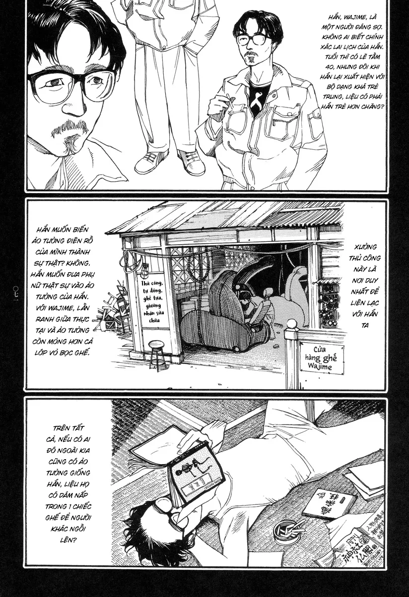 HentaiVN.net - Ảnh 7 - Ban chuyên án dị thường Maru PSI [Ryouki Keiji MARUSAI; 猟奇刑事マルサイ] - Chap 4: Người - Ghế