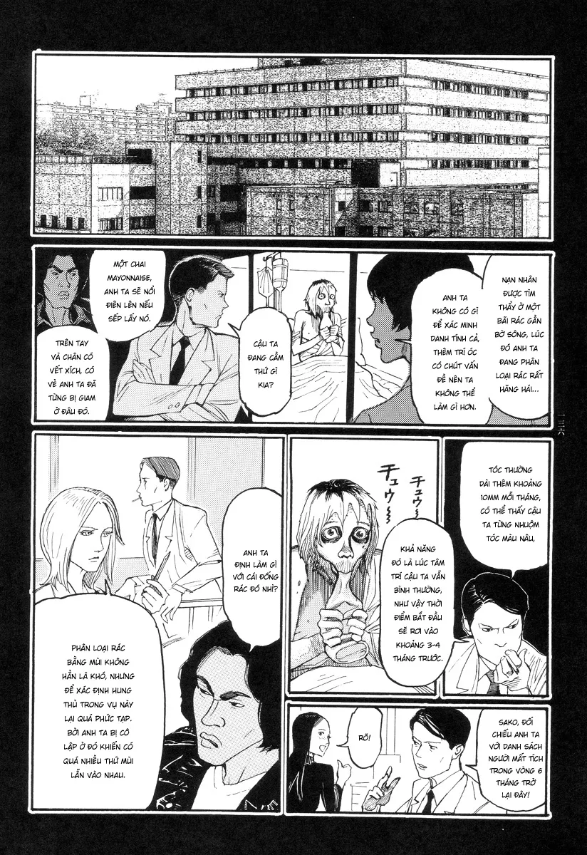 HentaiVN.net - Ảnh 10 - Ban chuyên án dị thường Maru PSI [Ryouki Keiji MARUSAI; 猟奇刑事マルサイ] - Chap 6: Ngôi nhà Rác