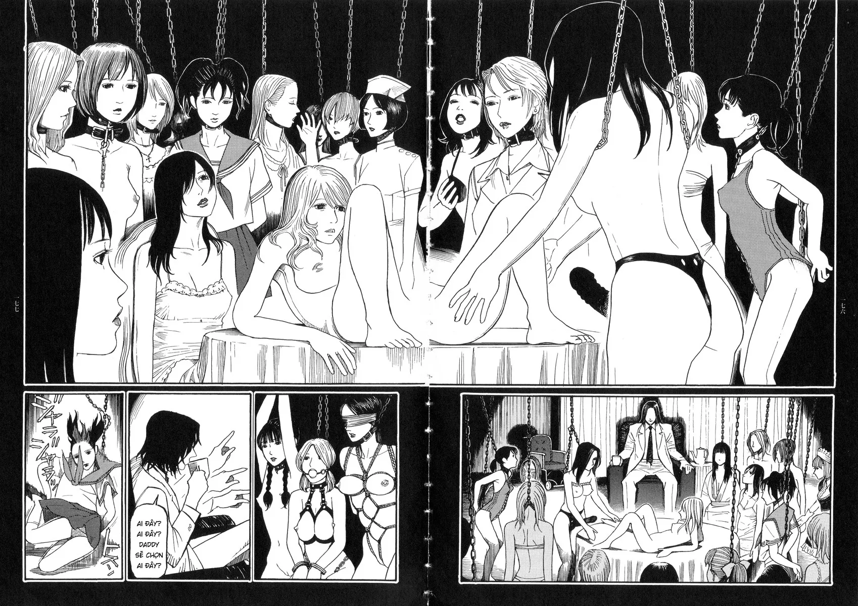 HentaiVN.net - Ảnh 12 - Ban chuyên án dị thường Maru PSI [Ryouki Keiji MARUSAI; 猟奇刑事マルサイ] - Chap 8: Con gái Silicon