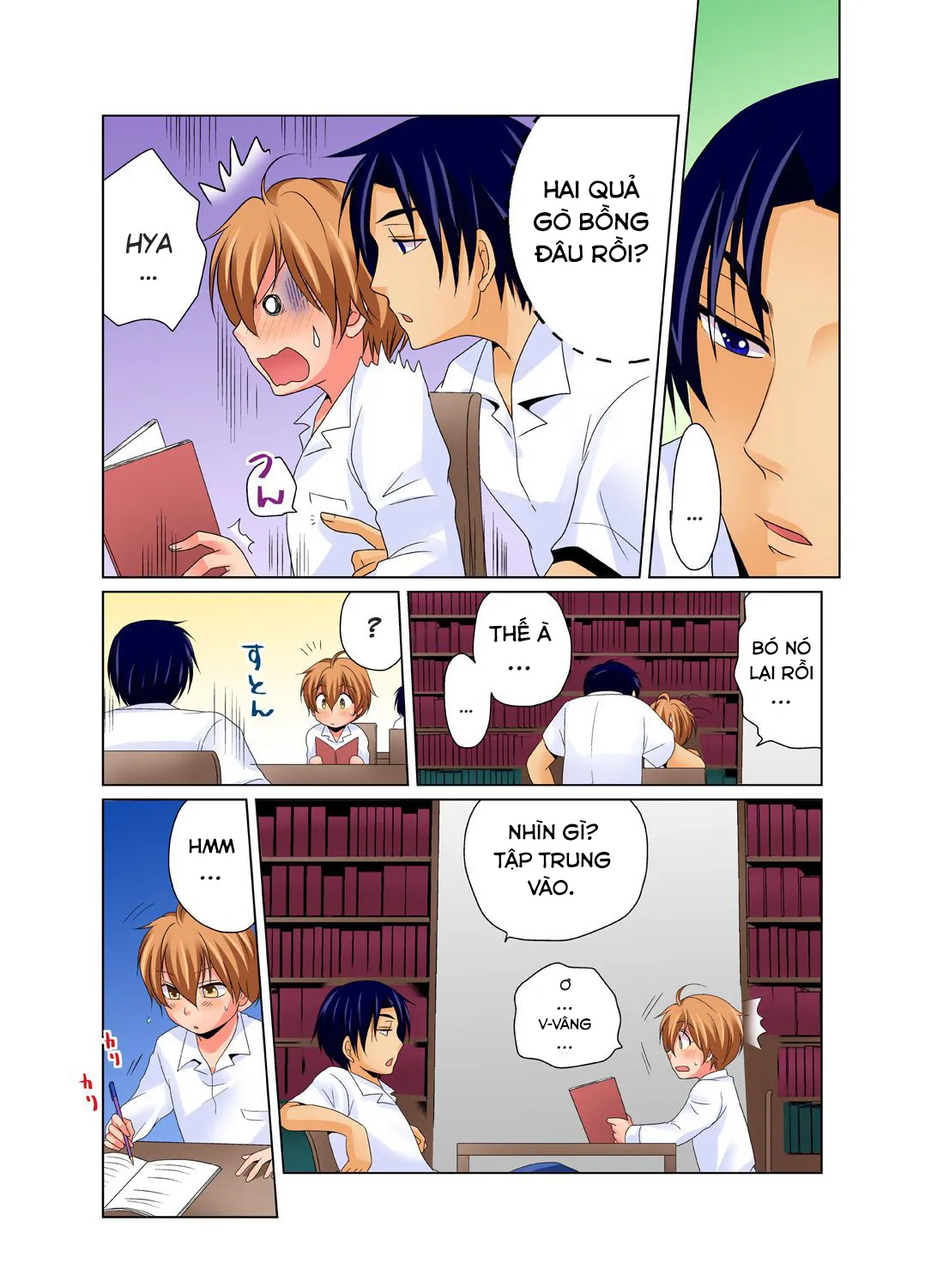 HentaiVN.net - Ảnh 4 - Sự cố thí nghiệm hoá học [Nyotaika de Ecchi Kenshin!?Mirudake tte Itta no ni...; Gender Bender Into Sexy Medical Examination! You said that you were only going to look...] - Cringex4