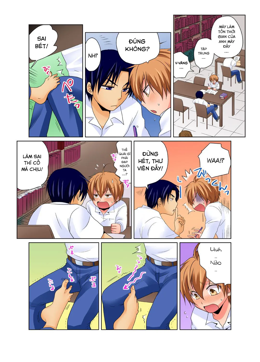 HentaiVN.net - Ảnh 5 - Sự cố thí nghiệm hoá học [Nyotaika de Ecchi Kenshin!?Mirudake tte Itta no ni...; Gender Bender Into Sexy Medical Examination! You said that you were only going to look...] - Cringex4