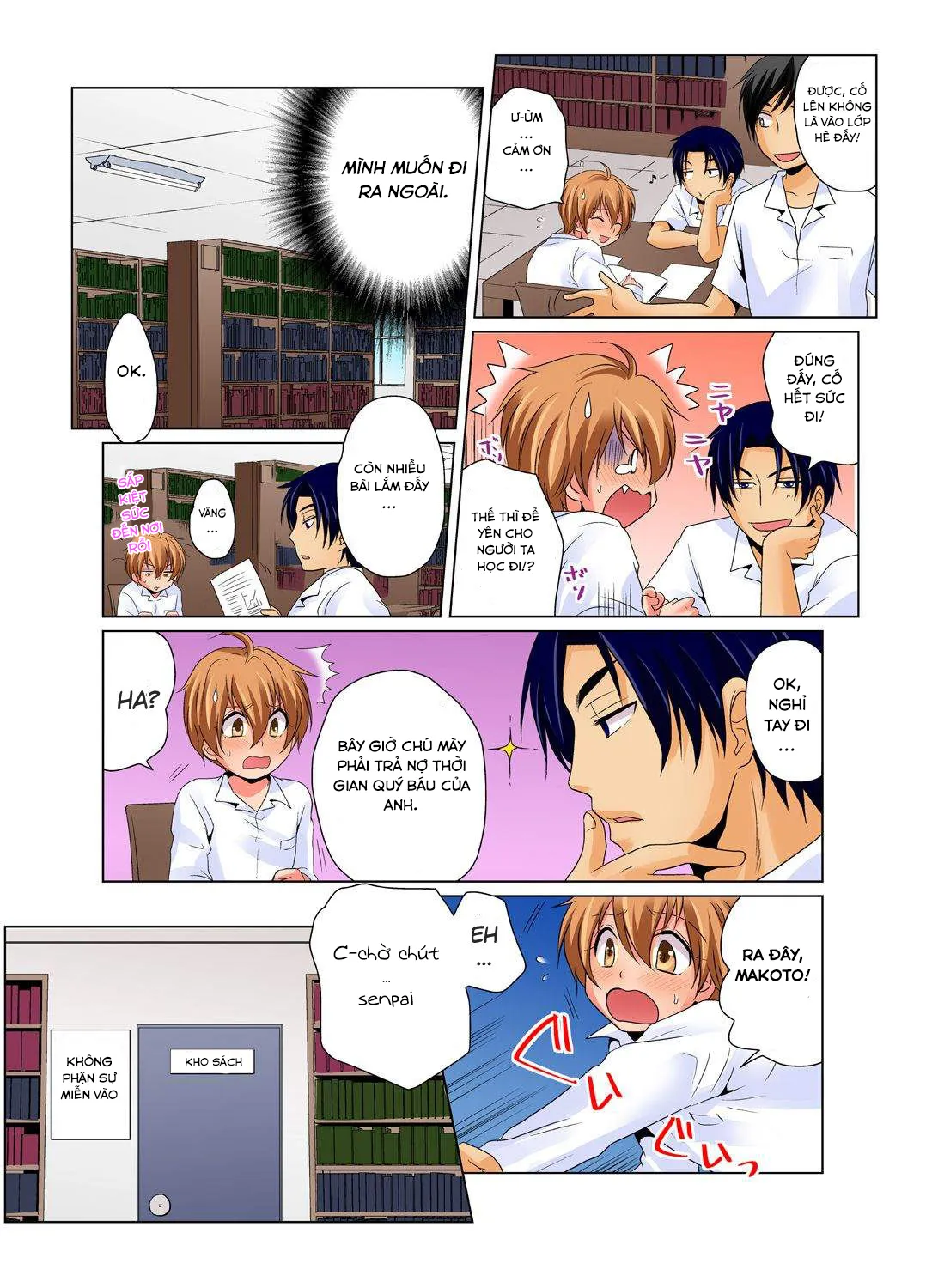 HentaiVN.net - Ảnh 9 - Sự cố thí nghiệm hoá học [Nyotaika de Ecchi Kenshin!?Mirudake tte Itta no ni...; Gender Bender Into Sexy Medical Examination! You said that you were only going to look...] - Cringex4