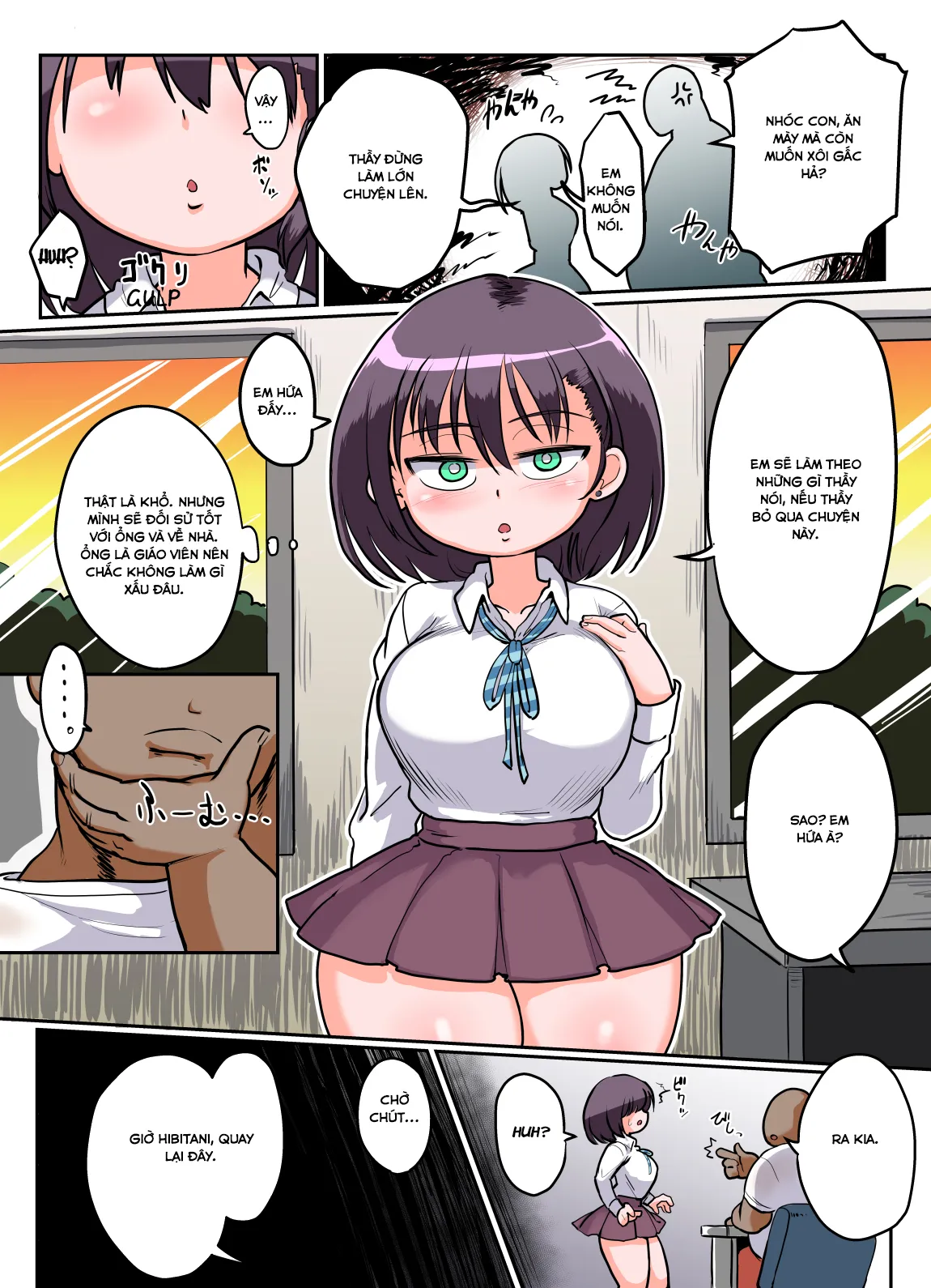 HentaiVN.net - Ảnh 3 - Mukiryoku Mukuchikei JK Hibiya-san - Ukkari Sensei no Kakitare ni Nacchaimashita. - Oneshot