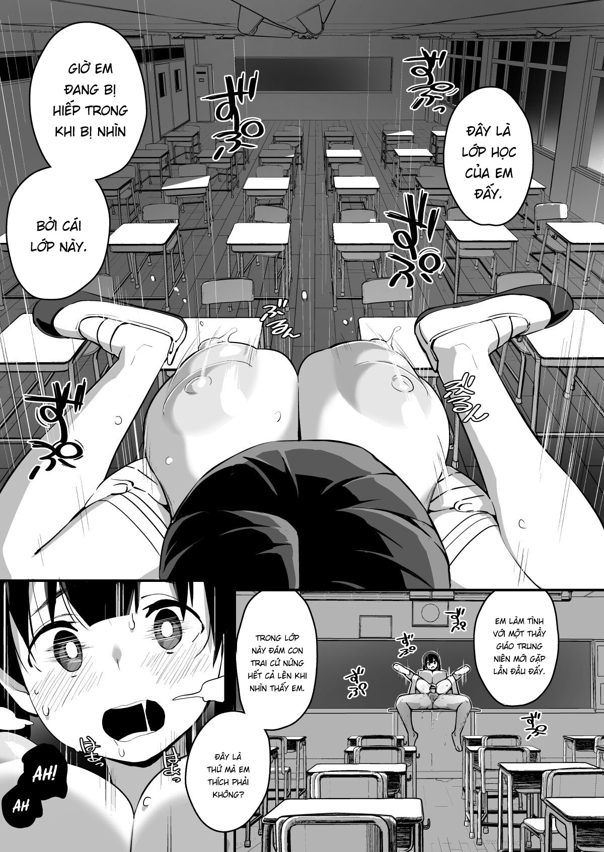 HentaiVN.net - Ảnh 15 - Bắt quả tang em học sinh vú bự [Muchimuchi Kyonyuu Tenkousei Kumokawa Suzuran ; Voluptuous, Buxom Transfer Student Kumokawa Suzuran ; ムチムチ巨乳転校生 雲川鈴蘭] - Phần 2