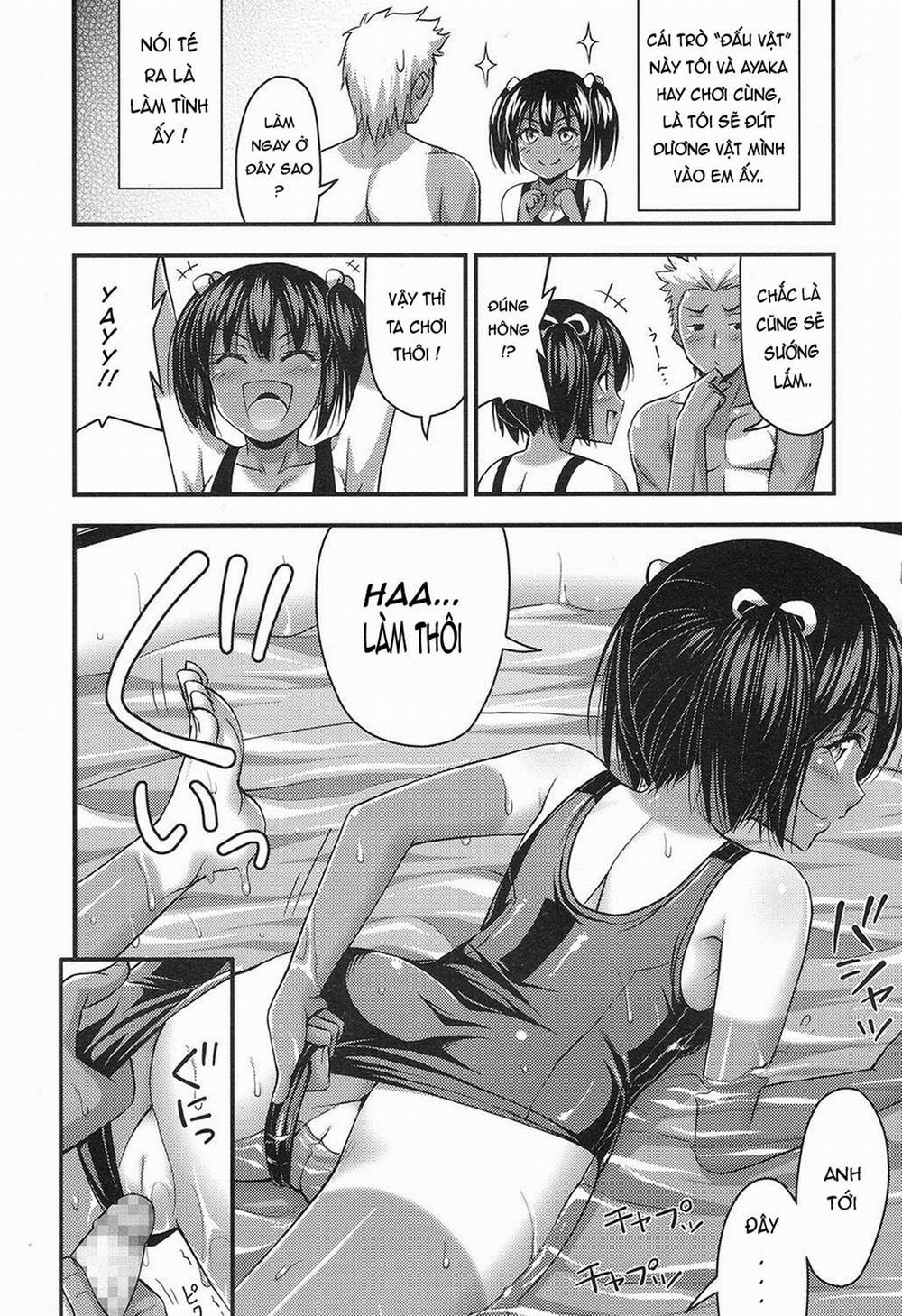 HentaiVN.net - Ảnh 8 - Oniwa no Poolside [お庭のプールサイド] - Oneshot (No watermark)