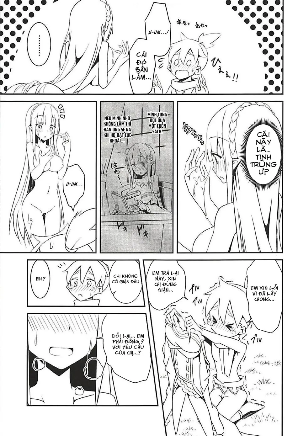 HentaiVN.net - Ảnh 10 - The Witch's Lingering Scent (Re: Zero) [Majo no nokoriga] - Chap 1