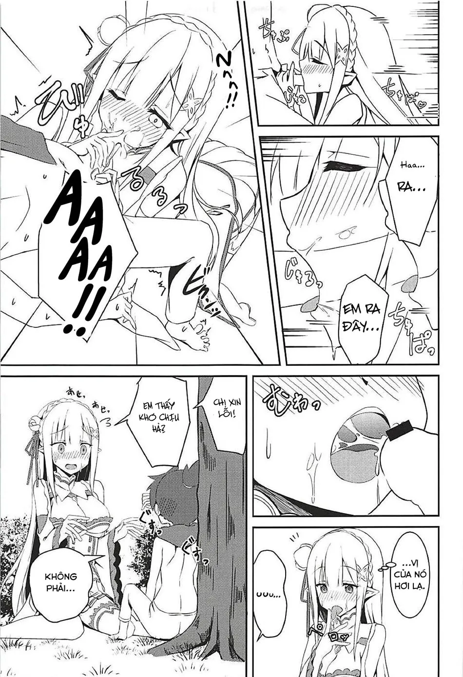 HentaiVN.net - Ảnh 12 - The Witch's Lingering Scent (Re: Zero) [Majo no nokoriga] - Chap 1