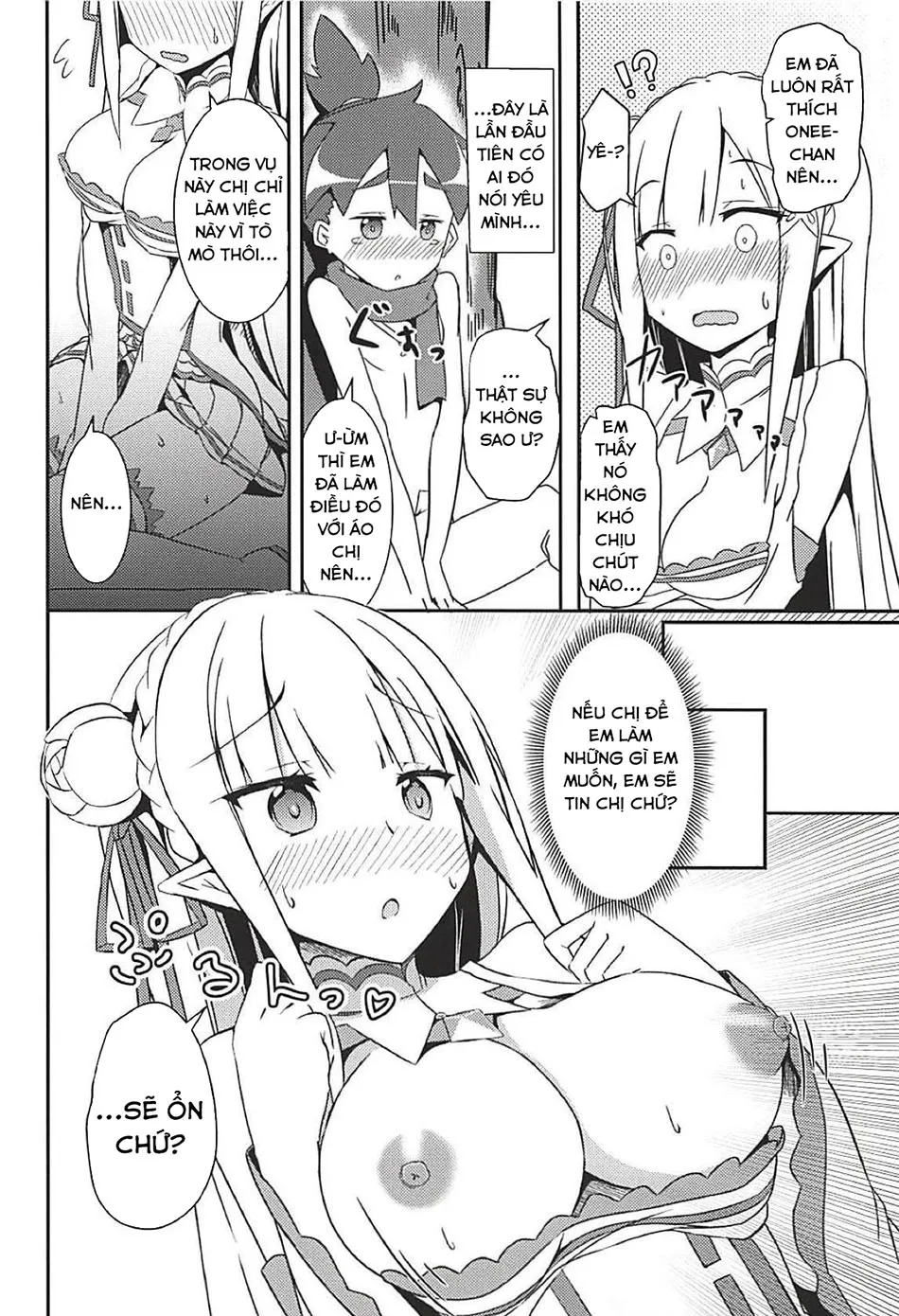 HentaiVN.net - Ảnh 13 - The Witch's Lingering Scent (Re: Zero) [Majo no nokoriga] - Chap 1