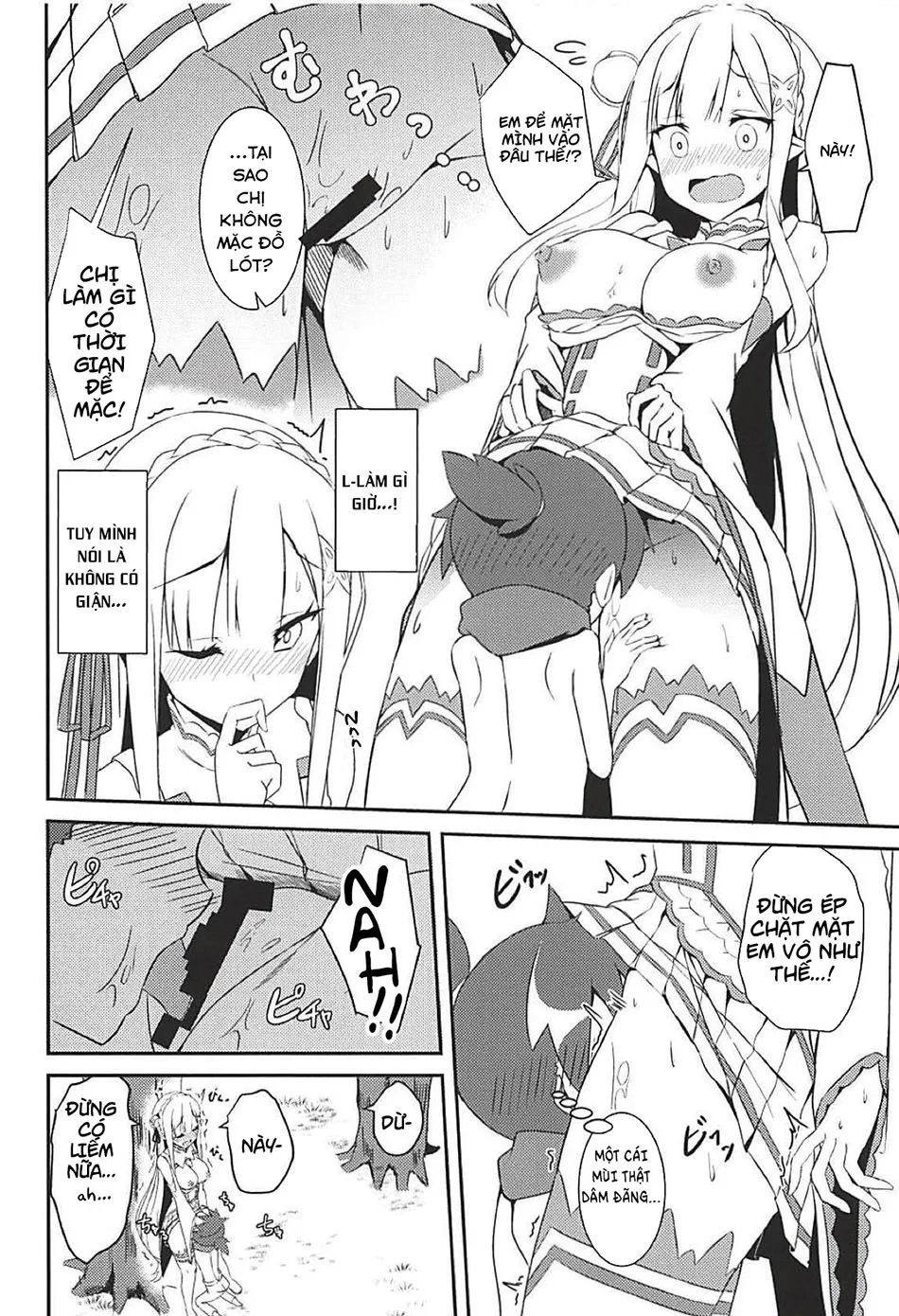 HentaiVN.net - Ảnh 15 - The Witch's Lingering Scent (Re: Zero) [Majo no nokoriga] - Chap 1