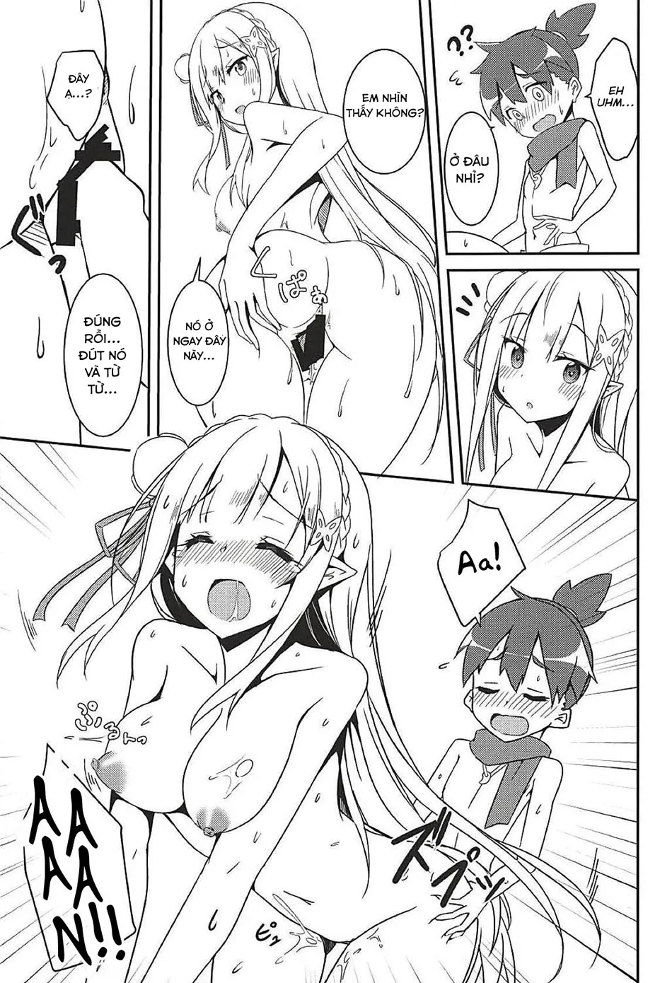 HentaiVN.net - Ảnh 18 - The Witch's Lingering Scent (Re: Zero) [Majo no nokoriga] - Chap 1