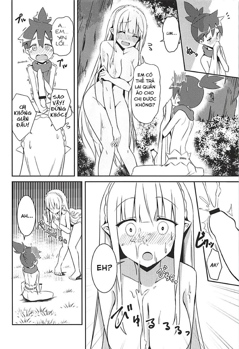 HentaiVN.net - Ảnh 9 - The Witch's Lingering Scent (Re: Zero) [Majo no nokoriga] - Chap 1