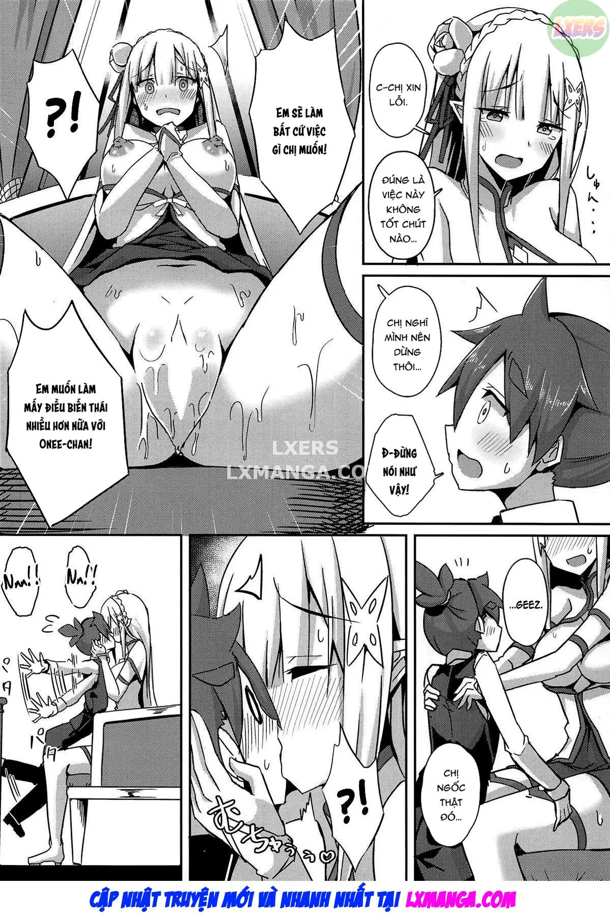 HentaiVN.net - Ảnh 10 - The Witch's Lingering Scent (Re: Zero) [Majo no nokoriga] - Chap 2