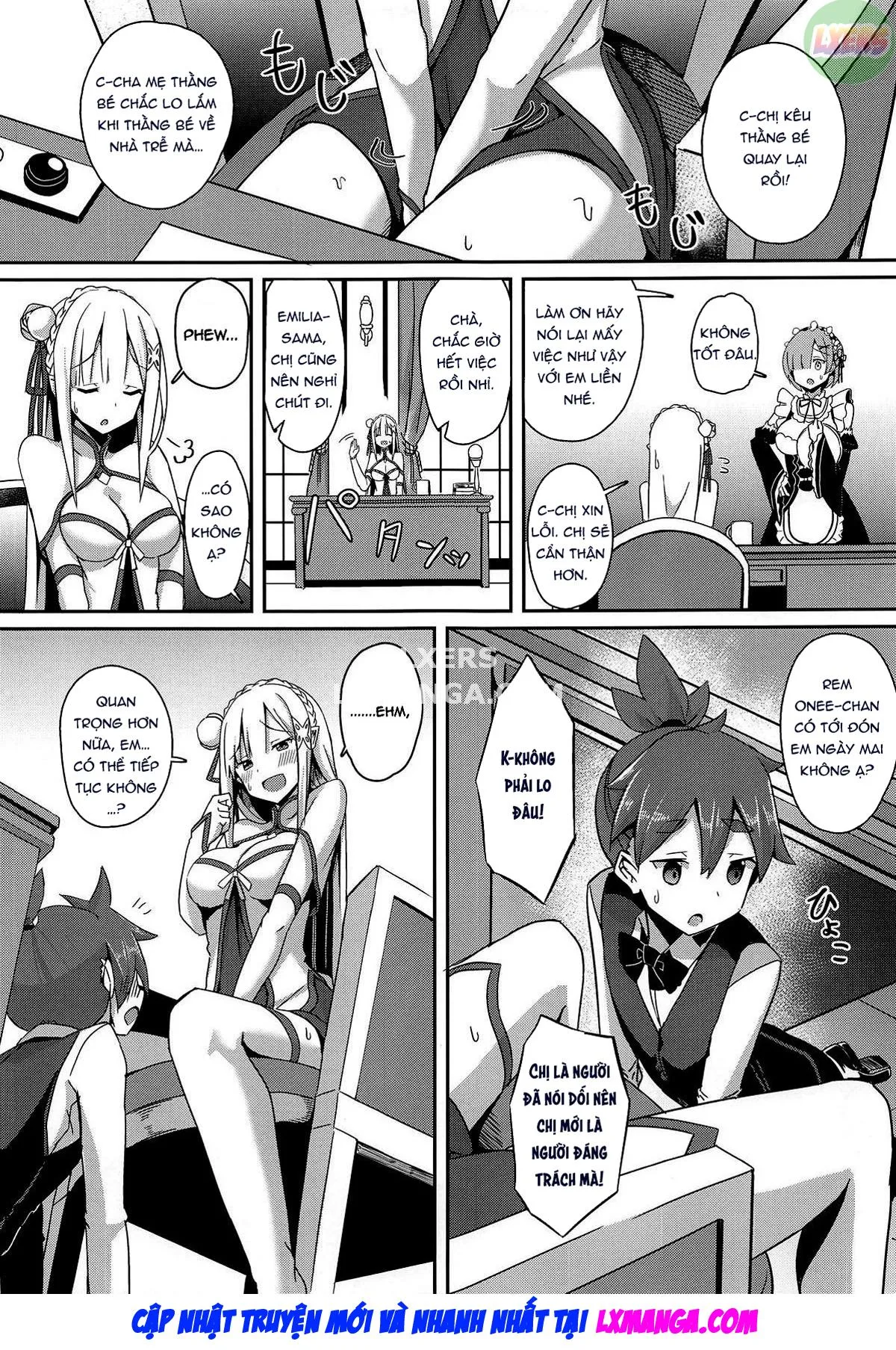 HentaiVN.net - Ảnh 7 - The Witch's Lingering Scent (Re: Zero) [Majo no nokoriga] - Chap 2