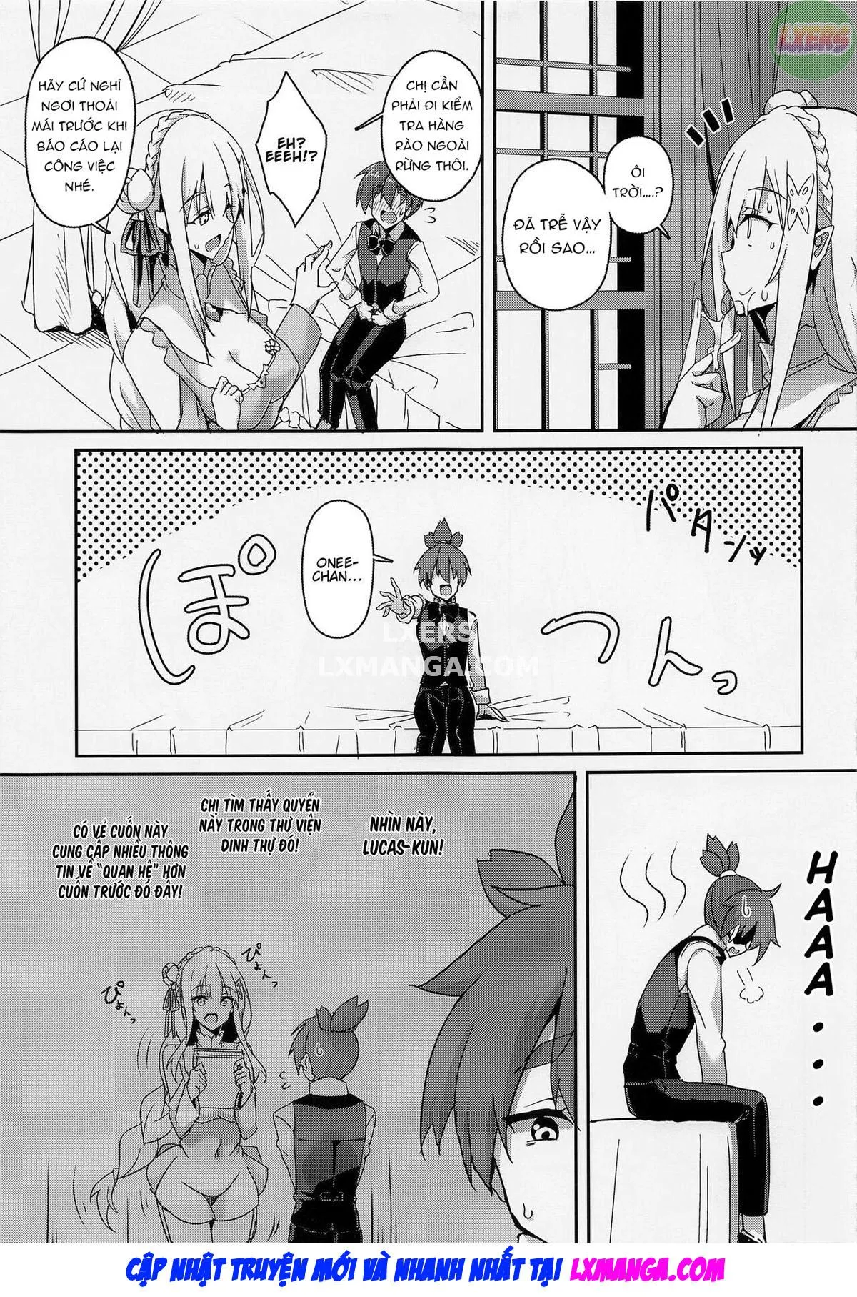 HentaiVN.net - Ảnh 11 - The Witch's Lingering Scent (Re: Zero) [Majo no nokoriga] - Chap 3 - [END]