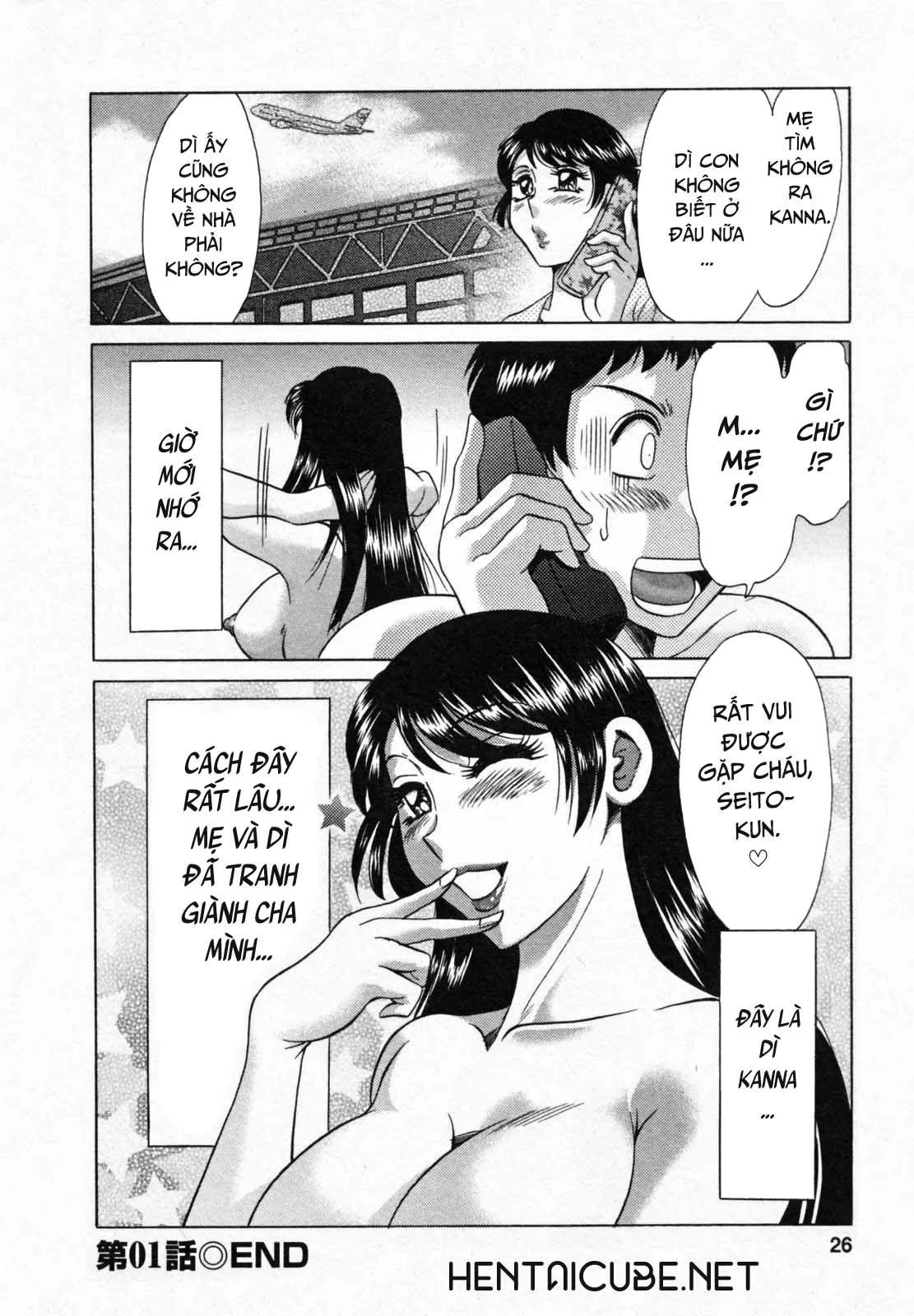 HentaiVN.net - Ảnh 28 - 2 người mẹ [Twins Mother] - Chap 1