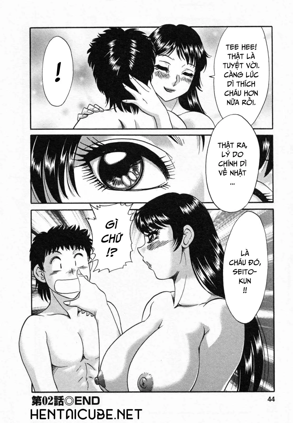 HentaiVN.net - Ảnh 18 - 2 người mẹ [Twins Mother] - Chap 2