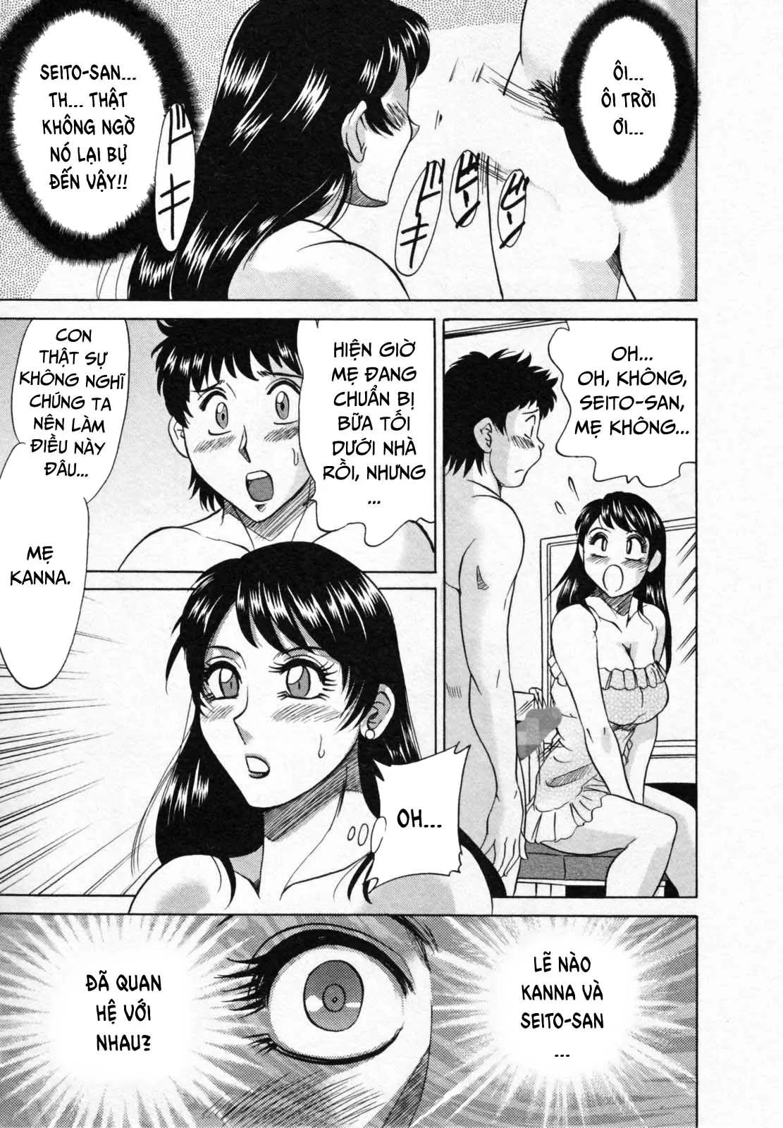 HentaiVN.net - Ảnh 11 - 2 người mẹ [Twins Mother] - Chap 4