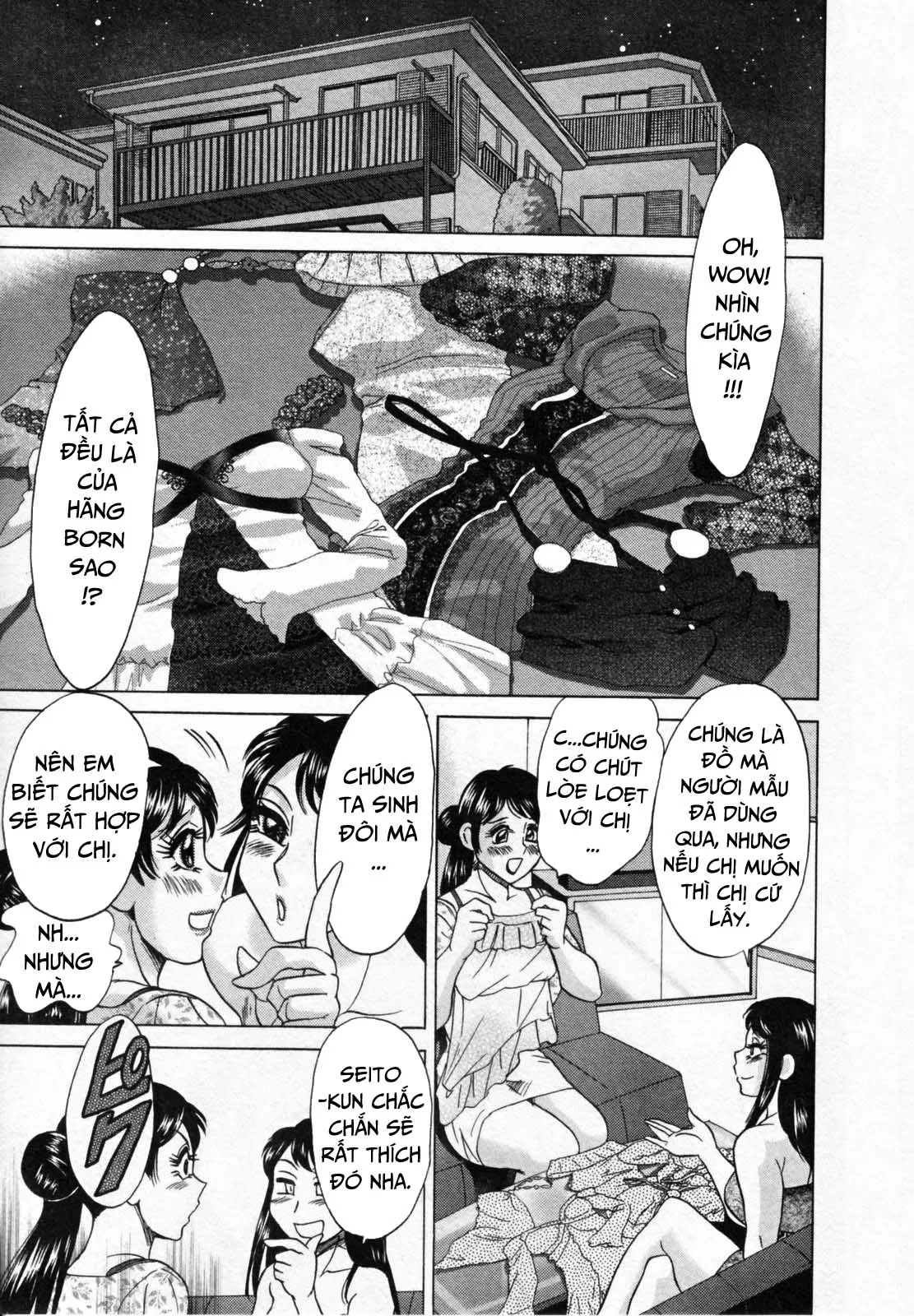 HentaiVN.net - Ảnh 5 - 2 người mẹ [Twins Mother] - Chap 4