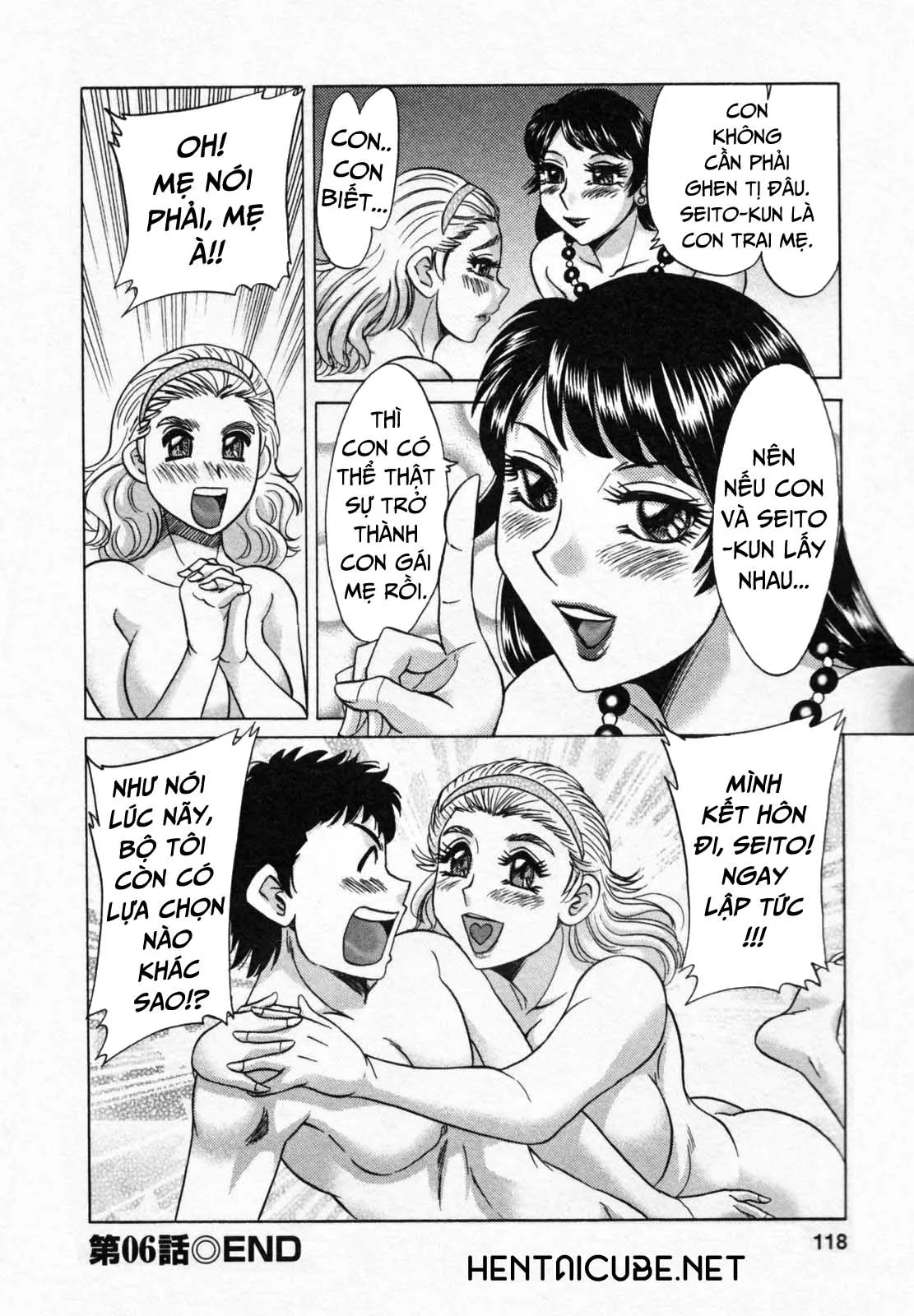 HentaiVN.net - Ảnh 18 - 2 người mẹ [Twins Mother] - Chap 6