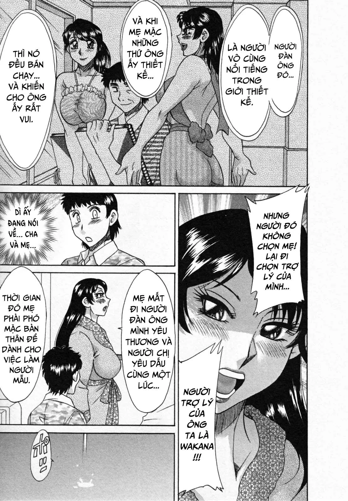 HentaiVN.net - Ảnh 9 - 2 người mẹ [Twins Mother] - Chap 7