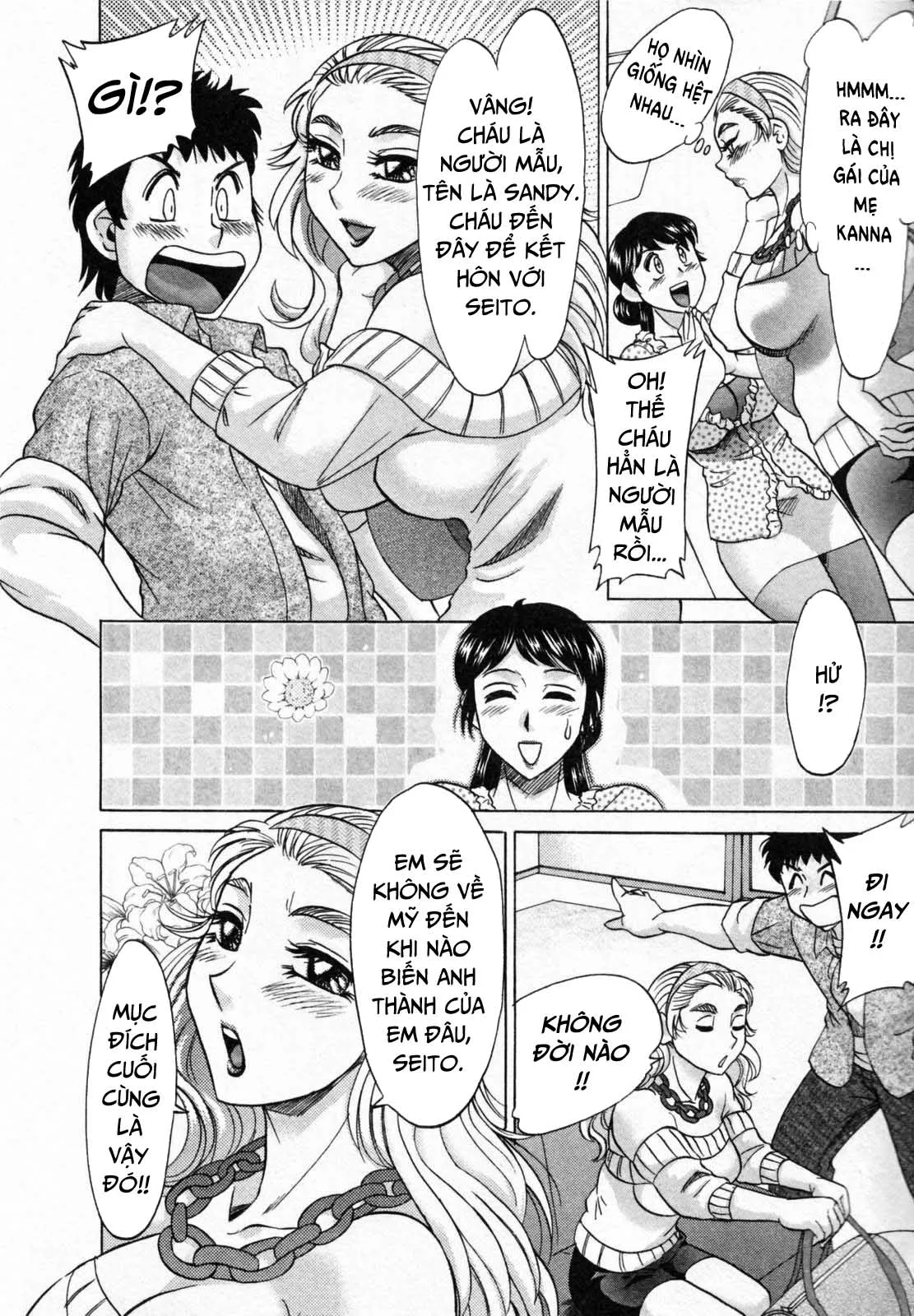 HentaiVN.net - Ảnh 6 - 2 người mẹ [Twins Mother] - Chap 8