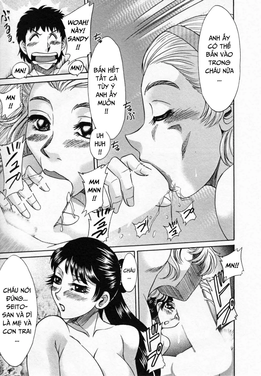 HentaiVN.net - Ảnh 4 - 2 người mẹ [Twins Mother] - Chap 9