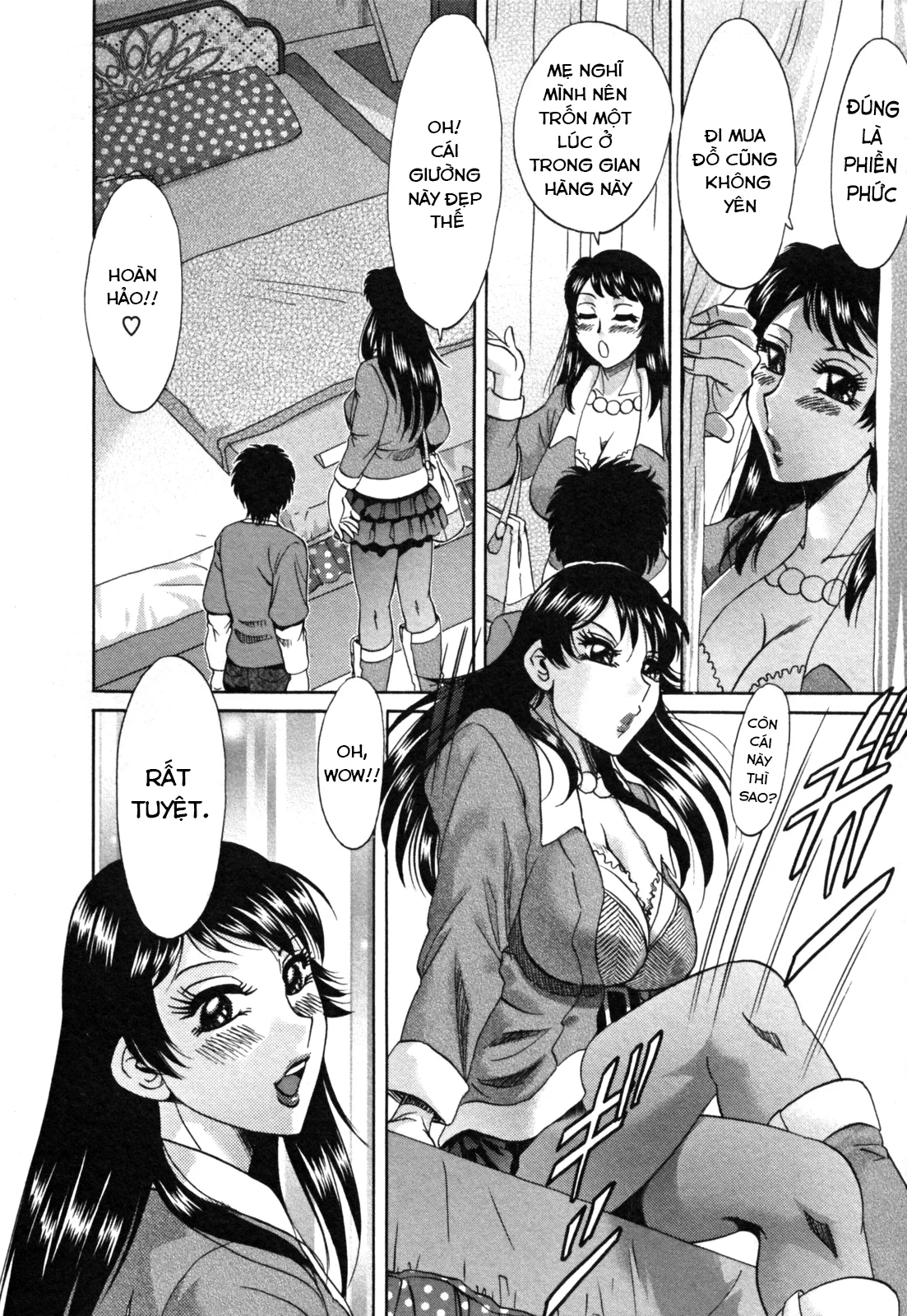 HentaiVN.net - Ảnh 14 - 2 người mẹ [Twins Mother] - Chap 11-Hoa hồng thì đỏ
