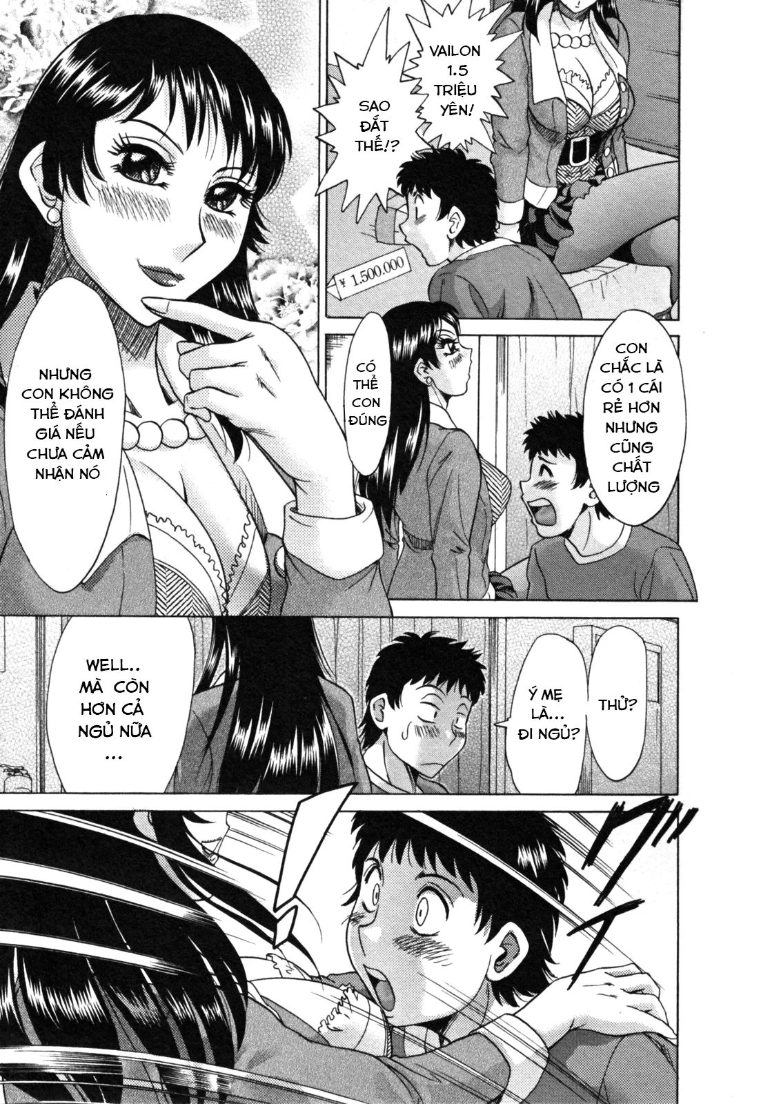 HentaiVN.net - Ảnh 15 - 2 người mẹ [Twins Mother] - Chap 11-Hoa hồng thì đỏ
